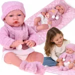 BOBAS soft rubber doll, talking - 12 sound functions 45cm ZA6437