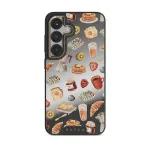 Sunny Side Up - Samsung Galaxy S25 Plus Case, Elite Mirror Dark (Magnetic) / Gold