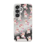 Maneki Neko - Samsung Galaxy S25 Case, Elite Mirror Light (Magnetic) / Silver