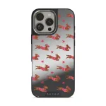 Hot Dog - iPhone 16 Pro Max Case, Elite Mirror Dark (MagSafe) / Silver