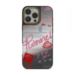 Library Card - iPhone 16 Pro Max Case, Elite Mirror Dark (MagSafe) / Gold