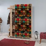 Esiku nagihoidja, Hanah Home, Sonoma tamm, 135 x 192 x 36, cm