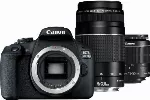 EOS-2000D BK 18-55 IS + 75-300 III