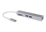 "Equip Adapter USB-C -> HDMI.2xUSB3.0.SD 4K30Hz 0.15m sw"