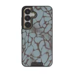 Distorsion - Samsung Galaxy S25 Case, Elite Dark (Magnetic) / Gold