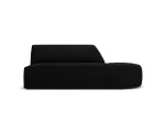 Velvet Right Modular Sofa, "Siena", 2 Seats, 181x93x69 Made in Europe