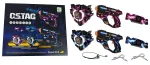 Laser Rifle Set with Shields and Belt Sensors