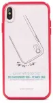 "Elegant Back Case iPhone XS Max" Red