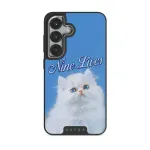 Nine Lives - Samsung Galaxy S25 Plus Case, Elite Dark (Magnetic) / Silver