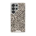Almond Latte - Cute Samsung Galaxy S25 Ultra Case, Elite Light (Magnetic) / Silver