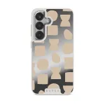 Terracotta - Samsung Galaxy S25 Case, Elite Mirror Light (Magnetic) / Silver