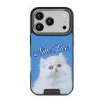Nine Lives - iPhone 17 Pro Case, Elite Dark (MagSafe) / Silver