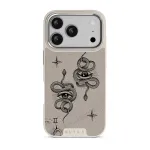 Gemini - iPhone 17 Pro Case, Elite Light (MagSafe) / Silver / Nude