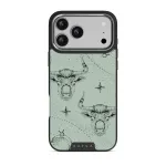 Taurus - iPhone 17 Pro Max Case, Elite Dark (MagSafe) / Silver / Turquoise