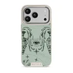 Aquarius - iPhone 17 Pro Case, Elite Light (MagSafe) / Silver / Turquoise