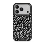Night Sky - Dotted iPhone 17 Pro Case, Elite Dark (MagSafe) / Silver