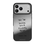 Your Best - iPhone 17 Pro Max Case, Elite Mirror Dark (MagSafe) / Silver