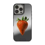 Juicy - iPhone 16 Pro Max Case, Elite Mirror Dark (MagSafe) / Silver