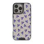 Love Me Right - iPhone 16 Pro Max Case, Elite Dark (MagSafe) / Silver