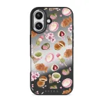 Caf&eacute; Haru - iPhone 17 Case, Elite Mirror Dark (MagSafe) / Silver