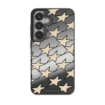 Starchaser - Samsung Galaxy S25 Case, Elite Mirror Dark (Magnetic) / Silver