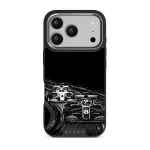 Apex - iPhone 17 Pro Case, Elite Dark (MagSafe) / Silver