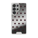 Aqua Mocha - Samsung Galaxy S25 Ultra Case, Elite Mirror Light (Magnetic) / Silver