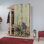 Esiku nagihoidja, Hanah Home, Sonoma tamm, 135 x 192 x 36, cm