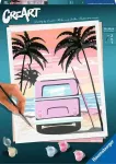 Ravensburger CreArt numbrite j&auml;rgi maalimise komplekt &bdquo;Beach Life&ldquo;