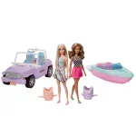 Doll -  54531 - set - BARBIE - CAR & BOAT