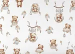 Bumpper - 360 cm - BEAR in BASKET - GREY