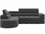 The Carmenn corner sofa is a modern and functional sofa for the living room, combining an impressive modular form with high everyday comfort. With dimensions of 256x220x75-102 cm, this model works perfectly in a spacious relaxation area, offering a c ...