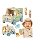 TOOKY TOY Safarii Activity Cube Car