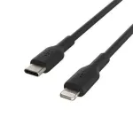 &bdquo;Belkin&ldquo; PVC USB-C&ndash;Lightning-kaabel, 1 m, must