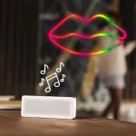 SNL61RGB Style Neon Lights LIPS