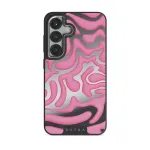 Popsicle - Samsung Galaxy S25 Plus Case, Elite Mirror Dark (Magnetic) / Silver