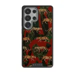 Morning Commute - Designer Samsung Galaxy S25 Ultra Case, Elite Dark (Magnetic) / Silver