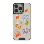 Seaside Muse - iPhone 16 Pro Max Case, Elite Dark (MagSafe) / Silver
