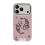 Pisces - iPhone 17 Pro Case, Elite Light (MagSafe) / Silver / Pink
