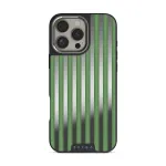 Peppermint - iPhone 16 Pro Max Case, Elite Mirror Dark (MagSafe) / Silver