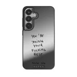 Your Best - Samsung Galaxy S25 Case, Elite Mirror Dark (Magnetic) / Silver