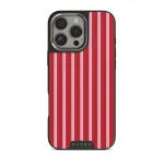 Strawberry Jam - iPhone 16 Pro Max Case, Elite Dark (MagSafe) / Silver