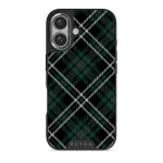 Mint Cookie - iPhone 16 Plus Case, Elite Dark (MagSafe) / Silver