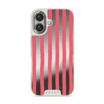 Pomegranate - iPhone 16 Case, Elite Mirror Light (MagSafe) / Silver