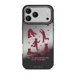 Inner Demons - iPhone 17 Pro Max Case, Elite Mirror Dark (MagSafe) / Silver