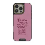 Read Me - iPhone 16 Pro Case, Elite Dark (MagSafe) / Gold