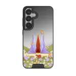 Sunrise - Samsung Galaxy S25 Case, Elite Mirror Dark (Magnetic) / Gunmetal