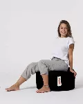 Pouf Hanah Home Round, must, 55 x 50 x 55