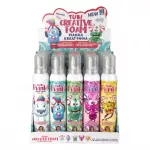 TUBAN Tubi Foam v&auml;rvilised vannivahtud, 15 &times; 200 ml, n&auml;idiskomplekt