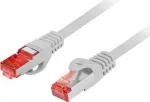 Patchcord kat.6 S/FTP LSZH CU 10m szary Fluke Passed Lanberg